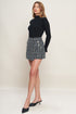 MODERN FEMME TWEED SKORT
